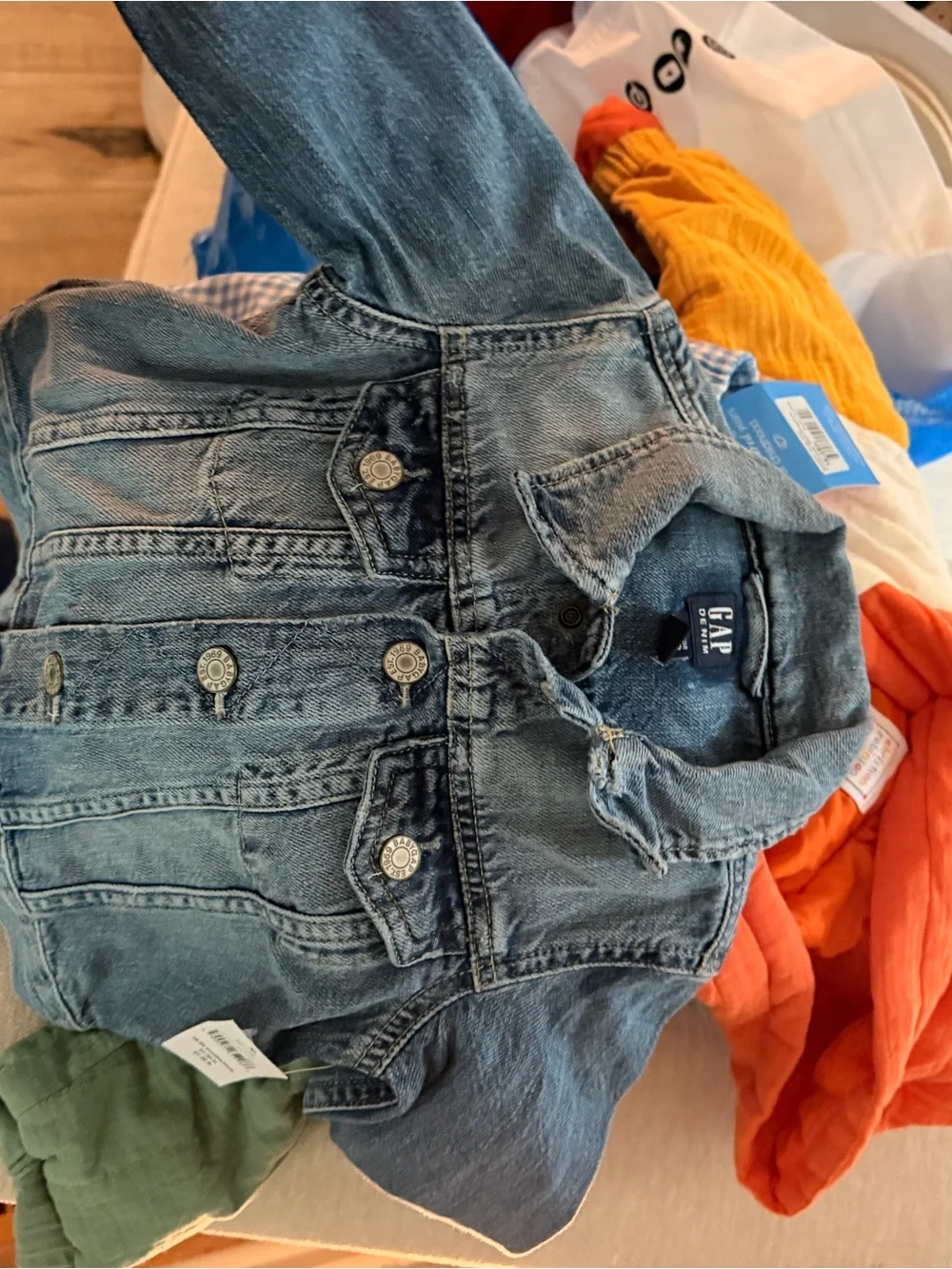 GAP Kids Light Blue Denim Jacket